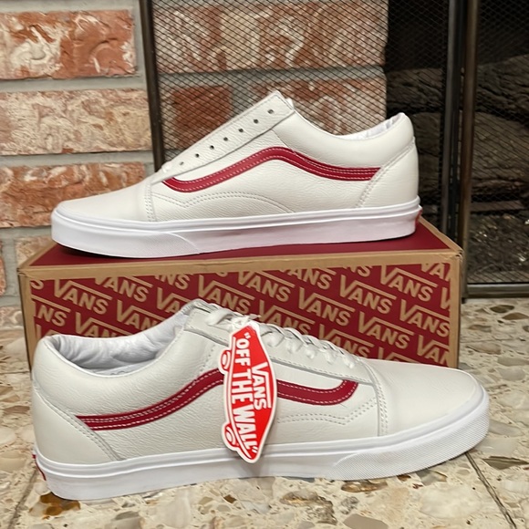 Vans Old Skool leather pop true white chipepr - Picture 2 of 9